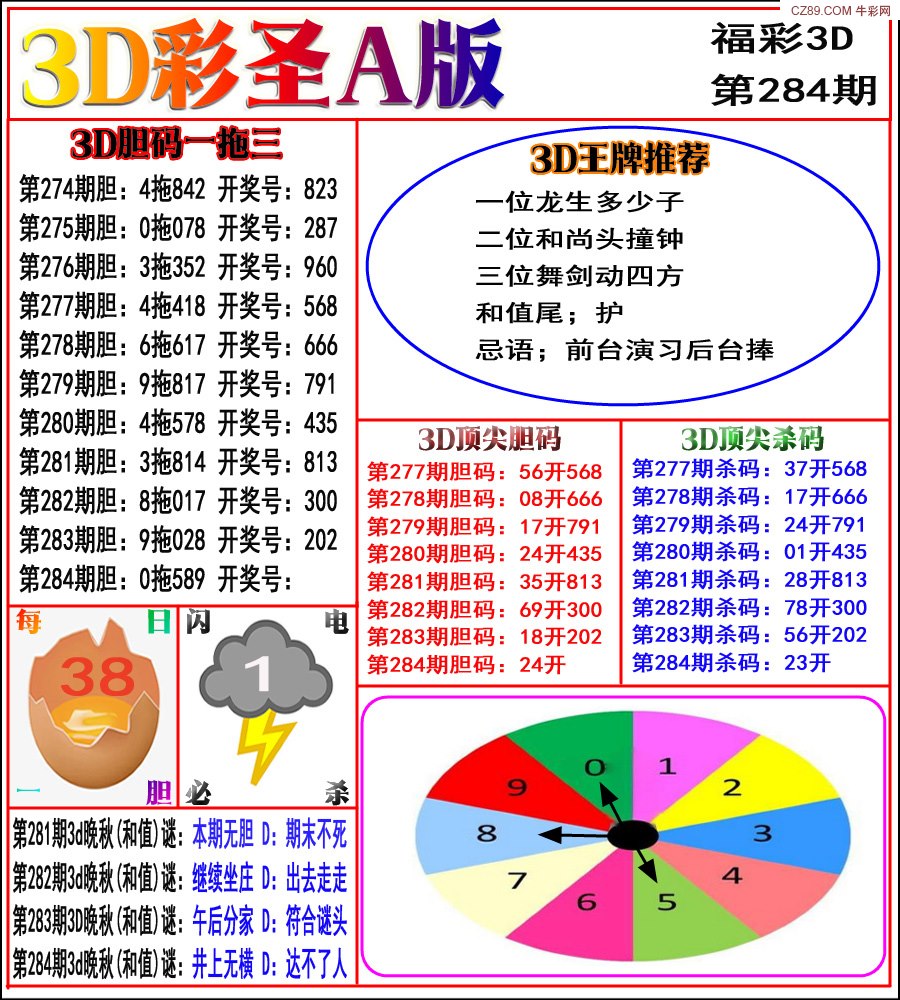 3D彩圣A