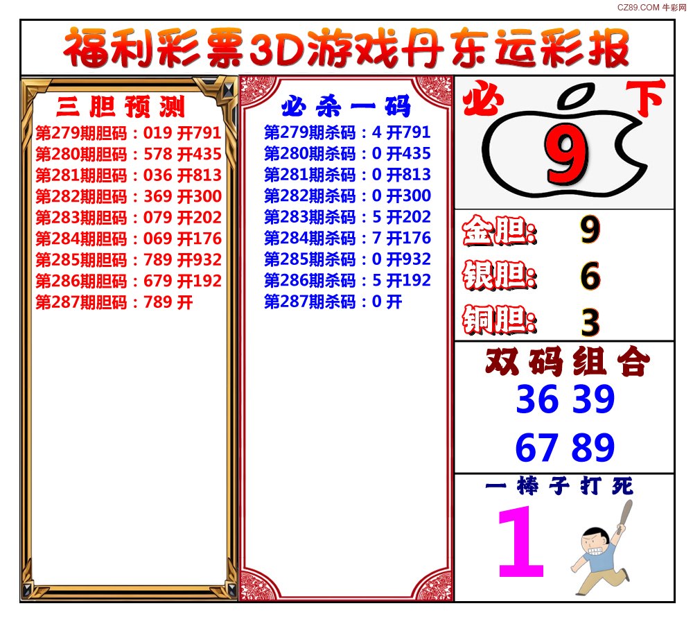3D运彩报